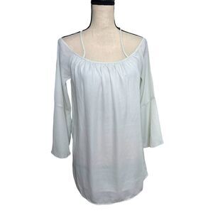 ⭐️ 3/$25 TOBI Long Sleeve White Blouse. Size XS